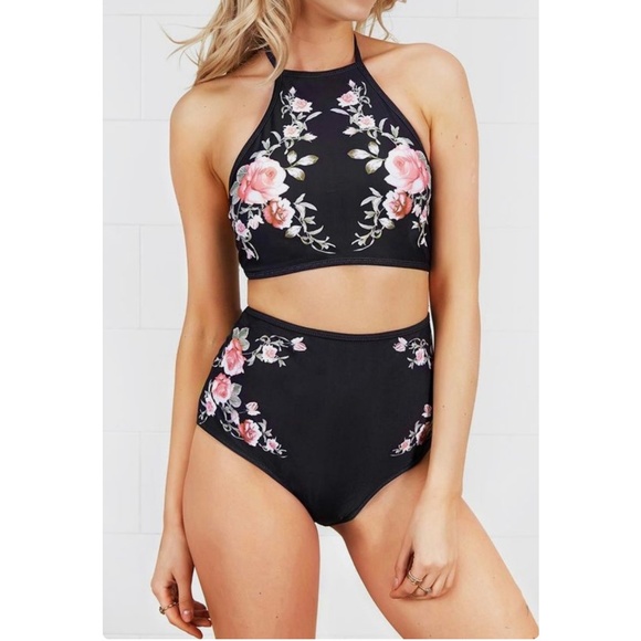 halter neck bathing suits